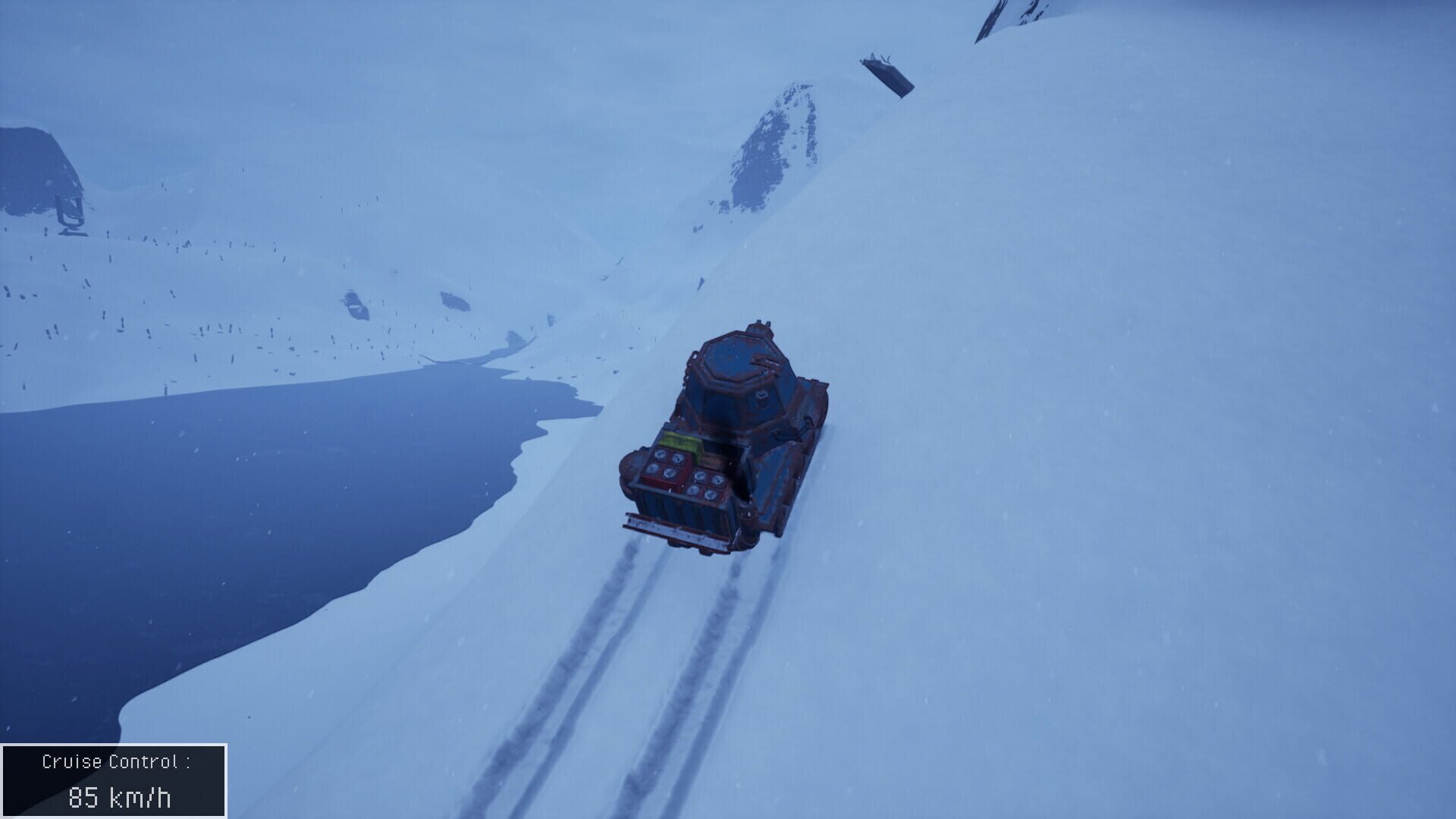 Deep Snow Delivery - Screenshot