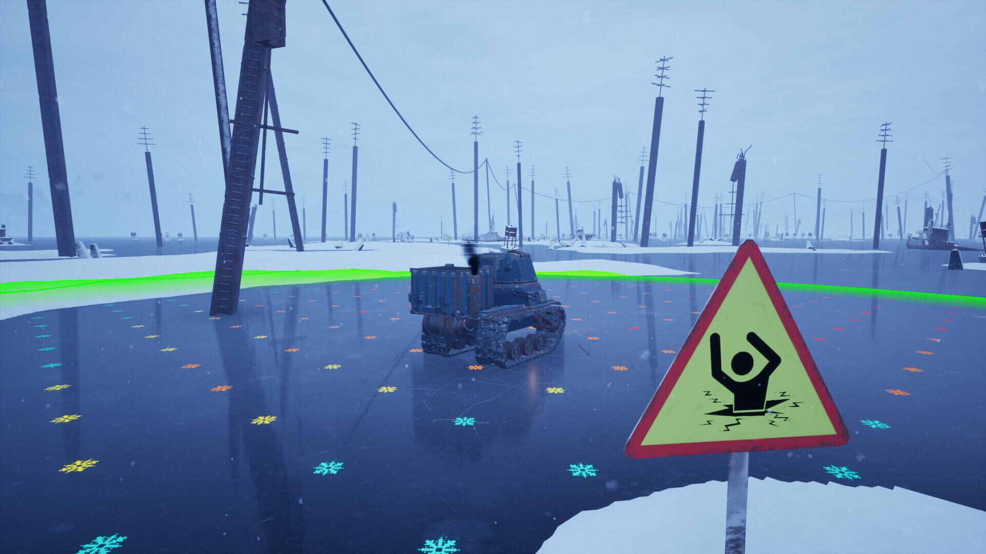 Deep Snow Delivery - Screenshot