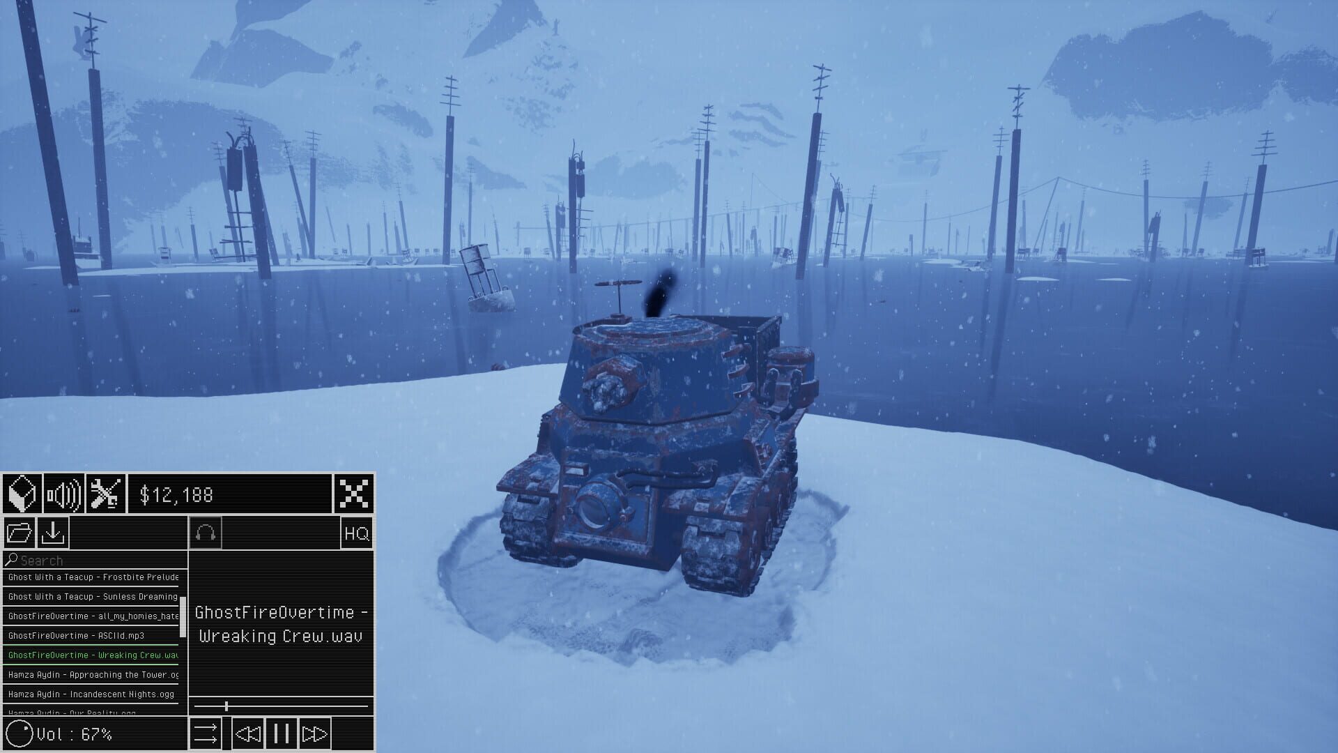 Deep Snow Delivery - Screenshot
