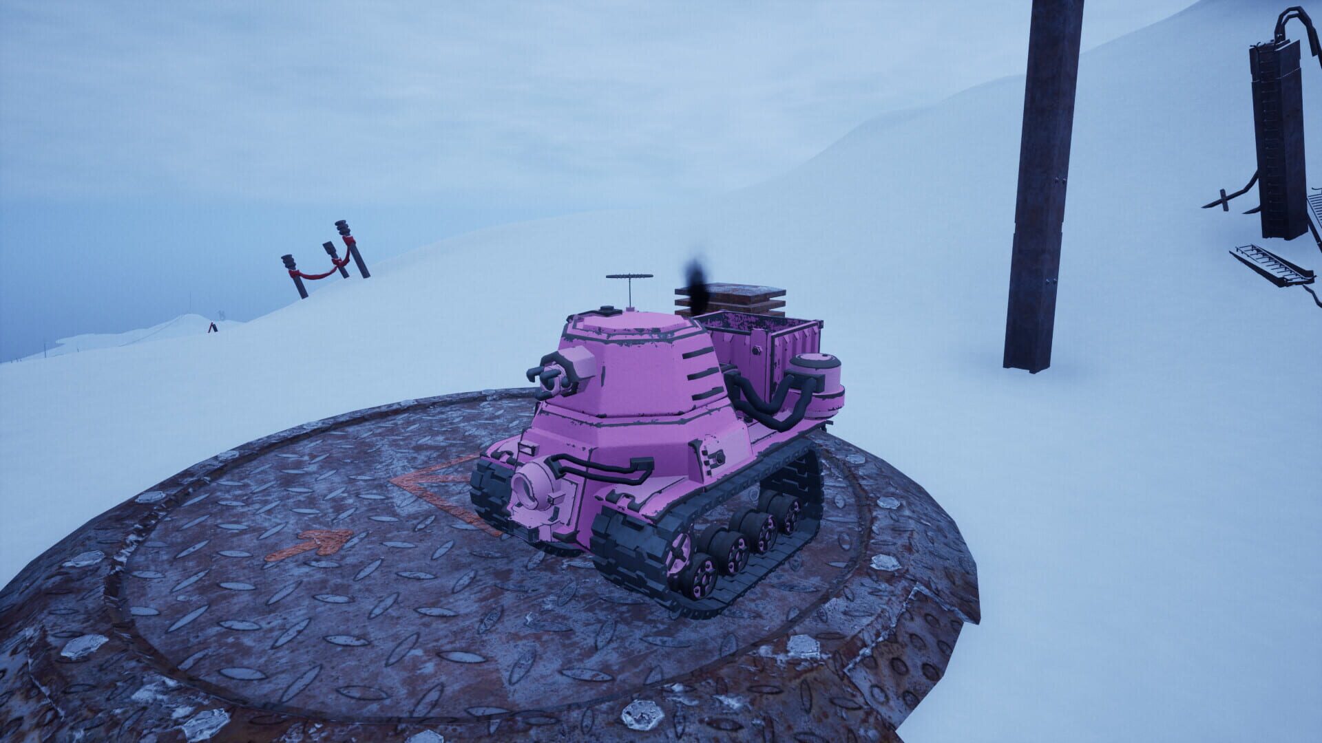 Deep Snow Delivery - Screenshot