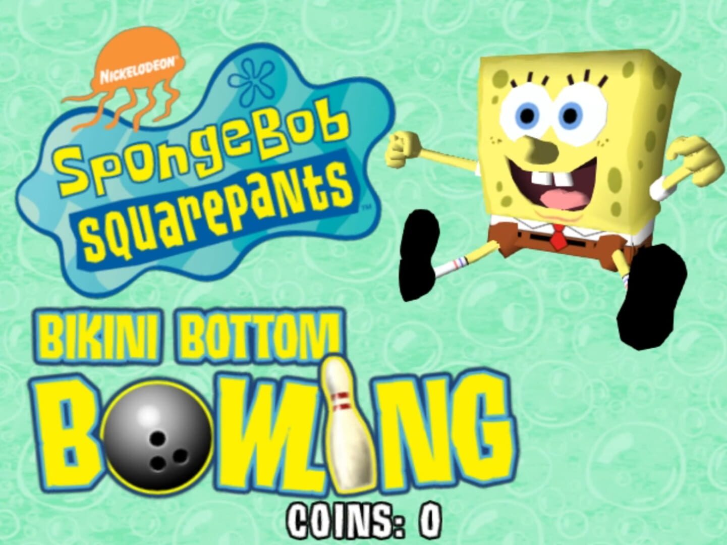 SpongeBob SquarePants Bikini Bottom Bowling · 游戏截图