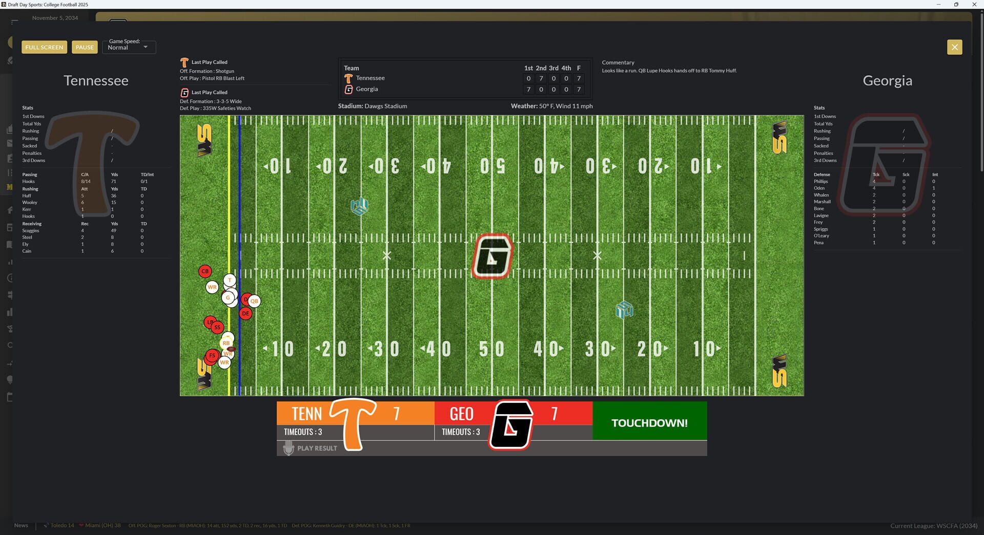 Draft Day Sports: College Football 2025