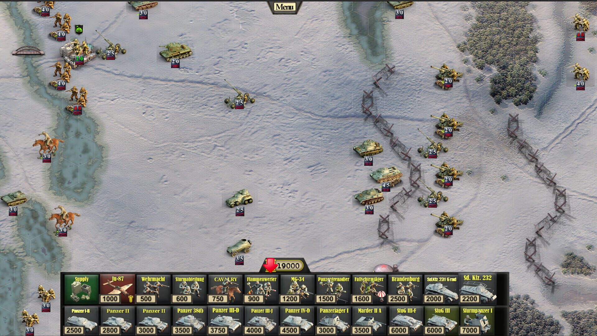 Frontline: Panzers & Generals Vol. I - Screenshot