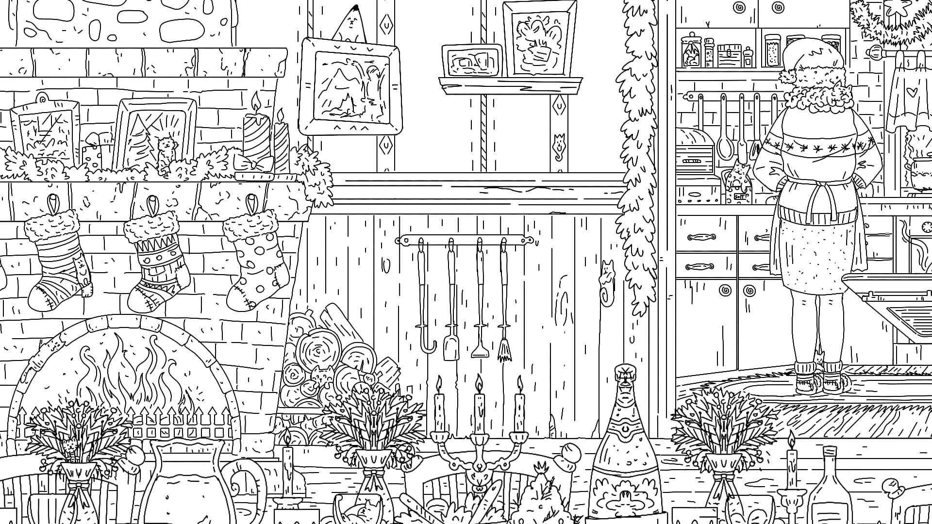 Cats Hidden in Advent Calendar