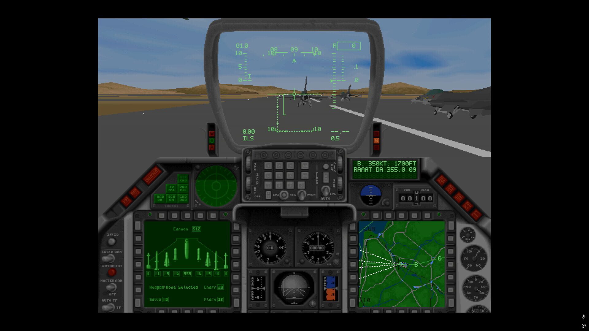 IF-16 Fighting Falcon - Screenshot