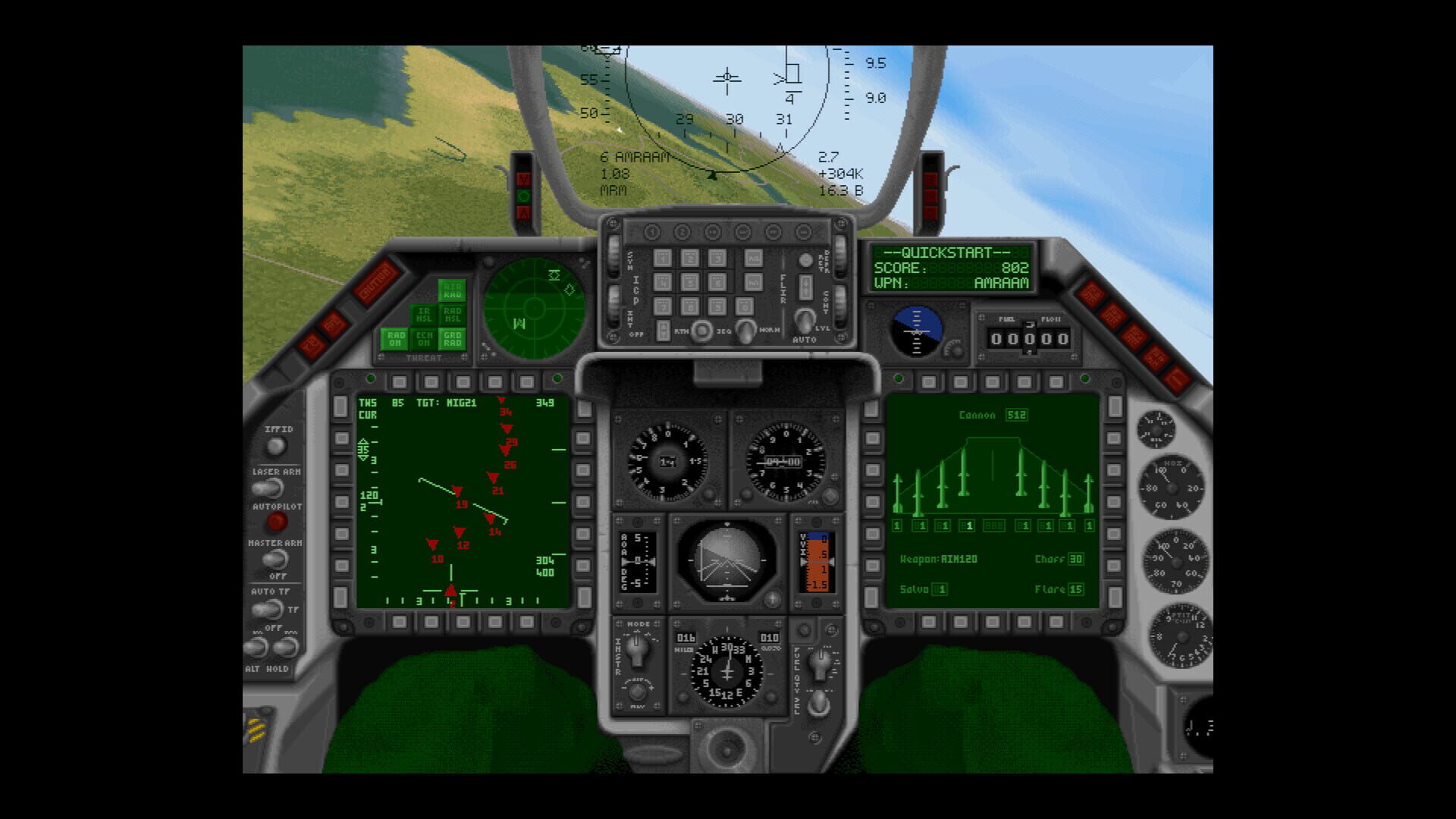 IF-16 Fighting Falcon - Screenshot