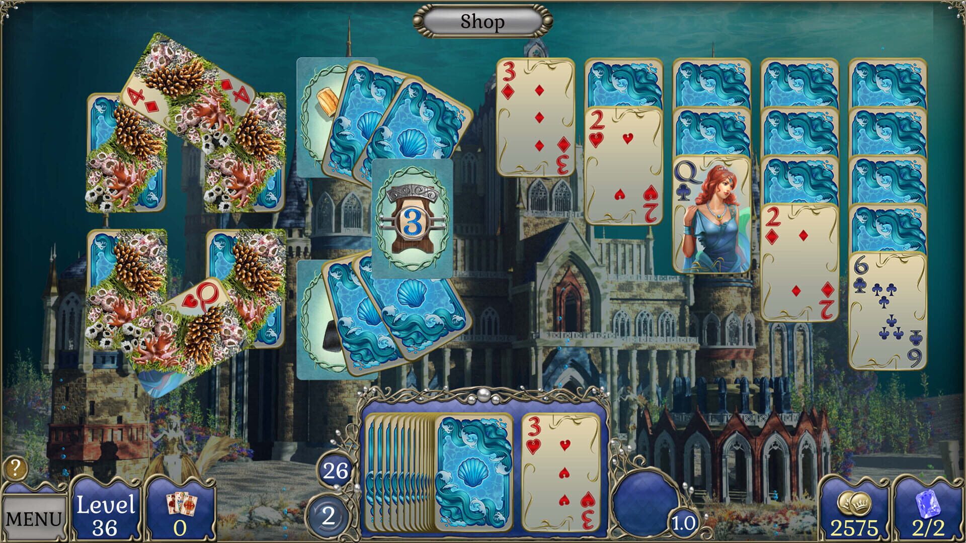 Jewel Match Atlantis Solitaire 5: Collector's Edition