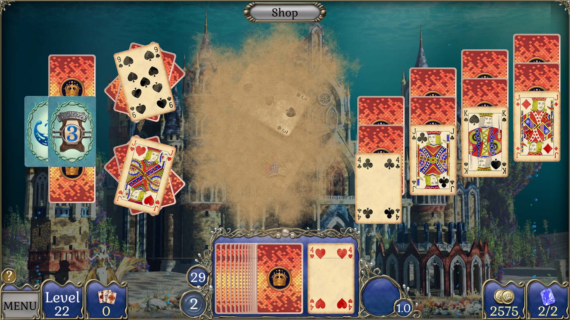 Jewel Match Atlantis Solitaire 5: Collector's Edition