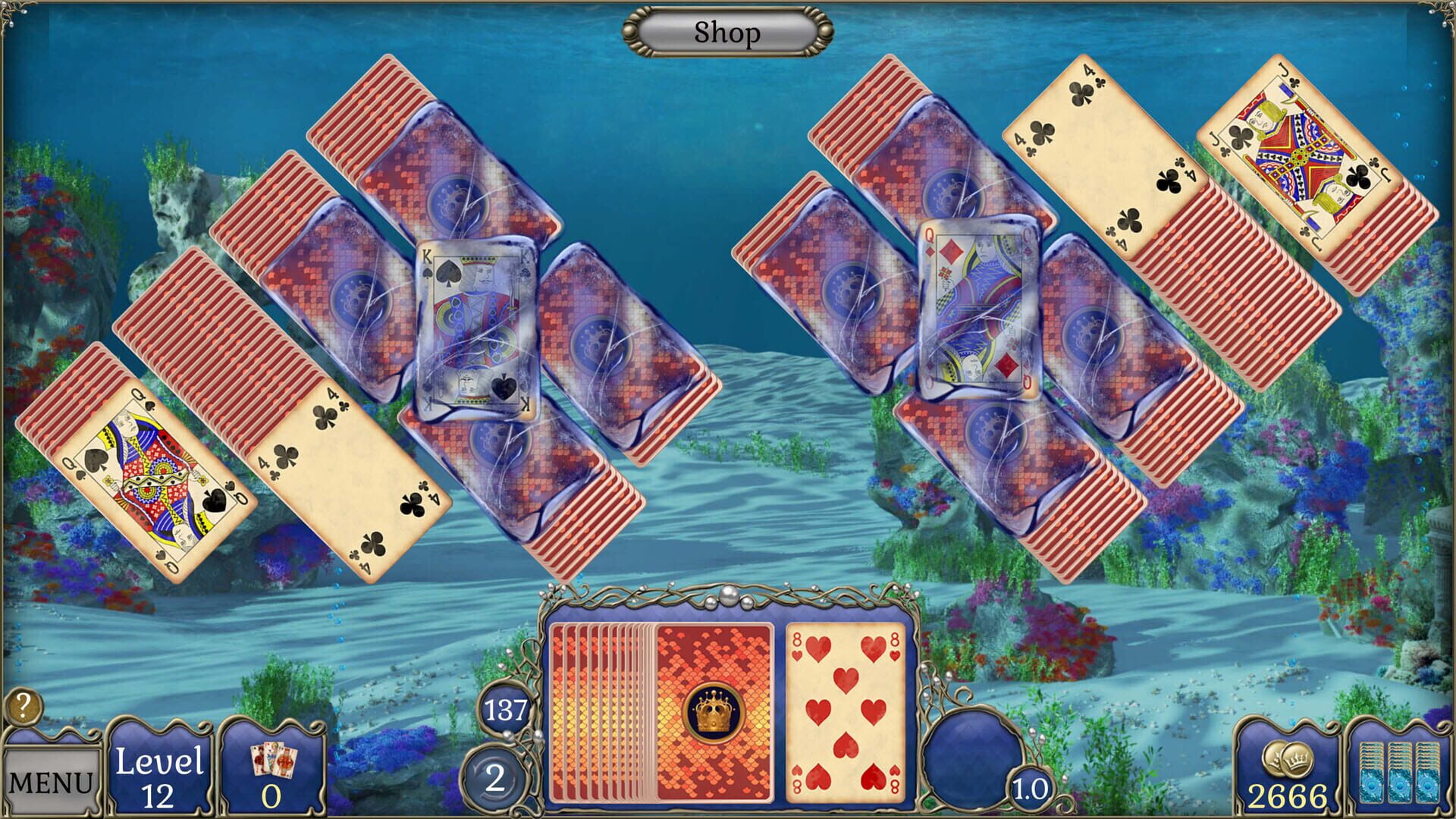 Jewel Match Atlantis Solitaire 5: Collector's Edition