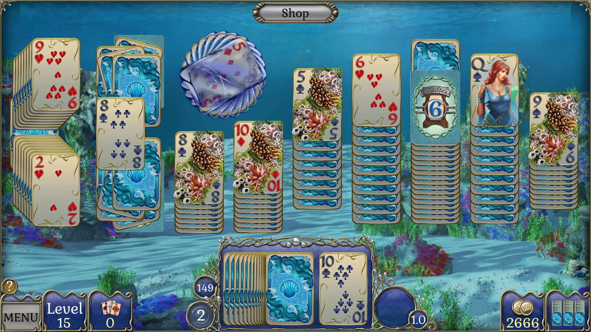 Jewel Match Atlantis Solitaire 5: Collector's Edition