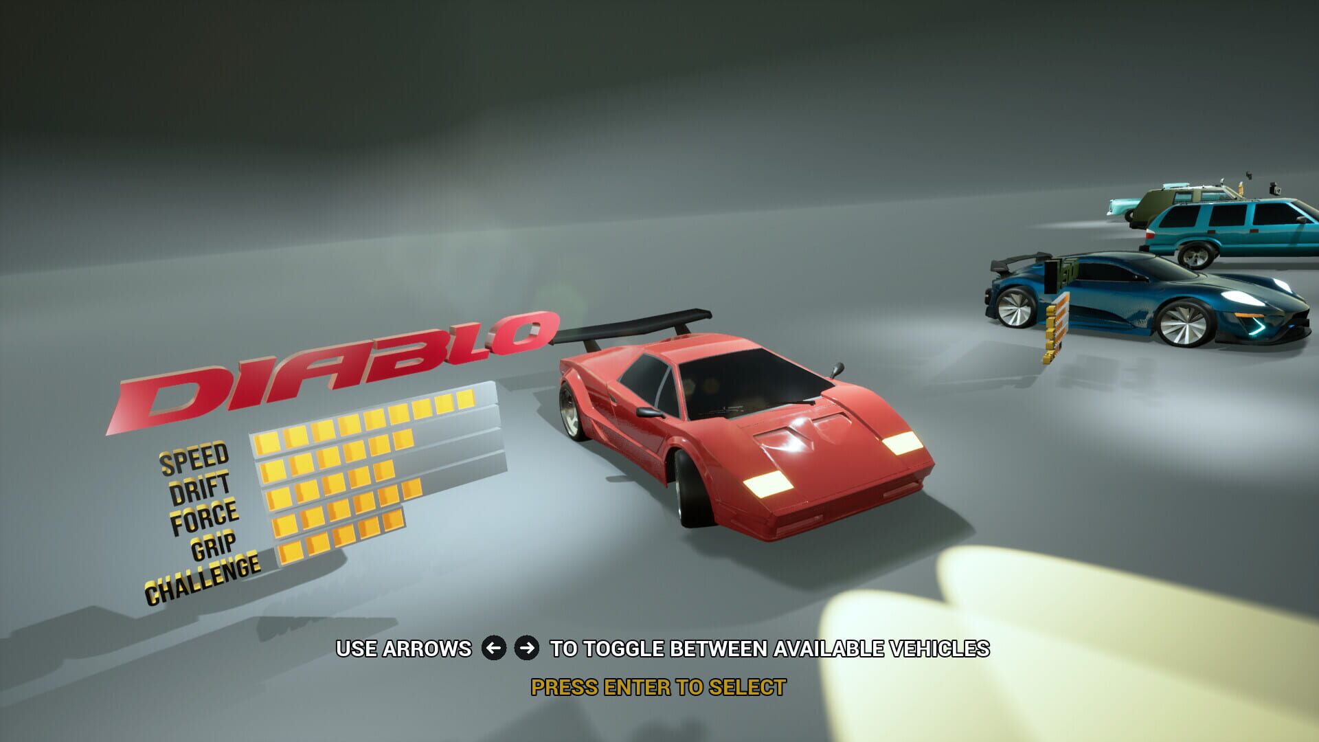 TurboMania Fog Racers - Screenshot