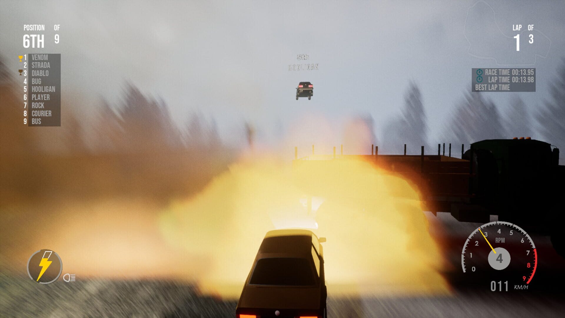 TurboMania Fog Racers - Screenshot