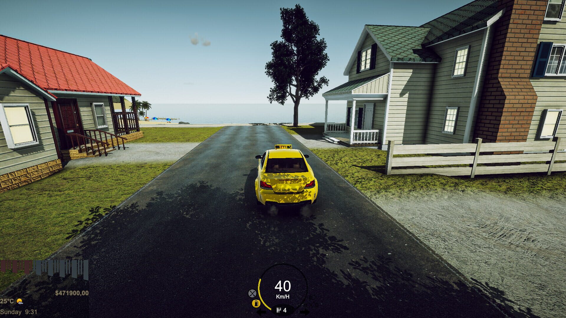 Onefold Taxi Simulator - Screenshot