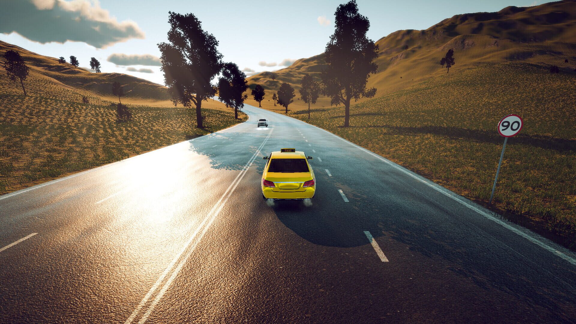 Onefold Taxi Simulator - Screenshot