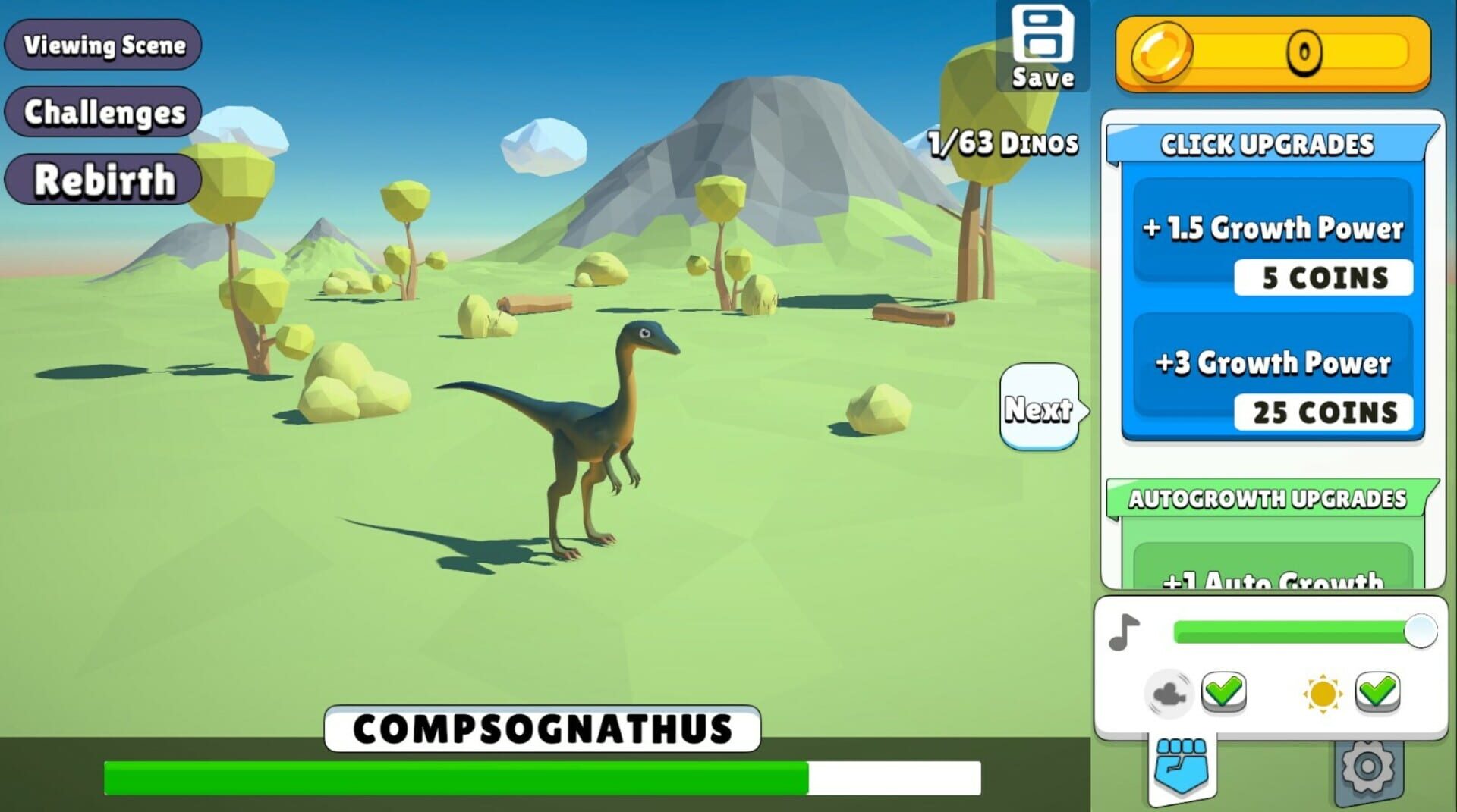 Idle Dino