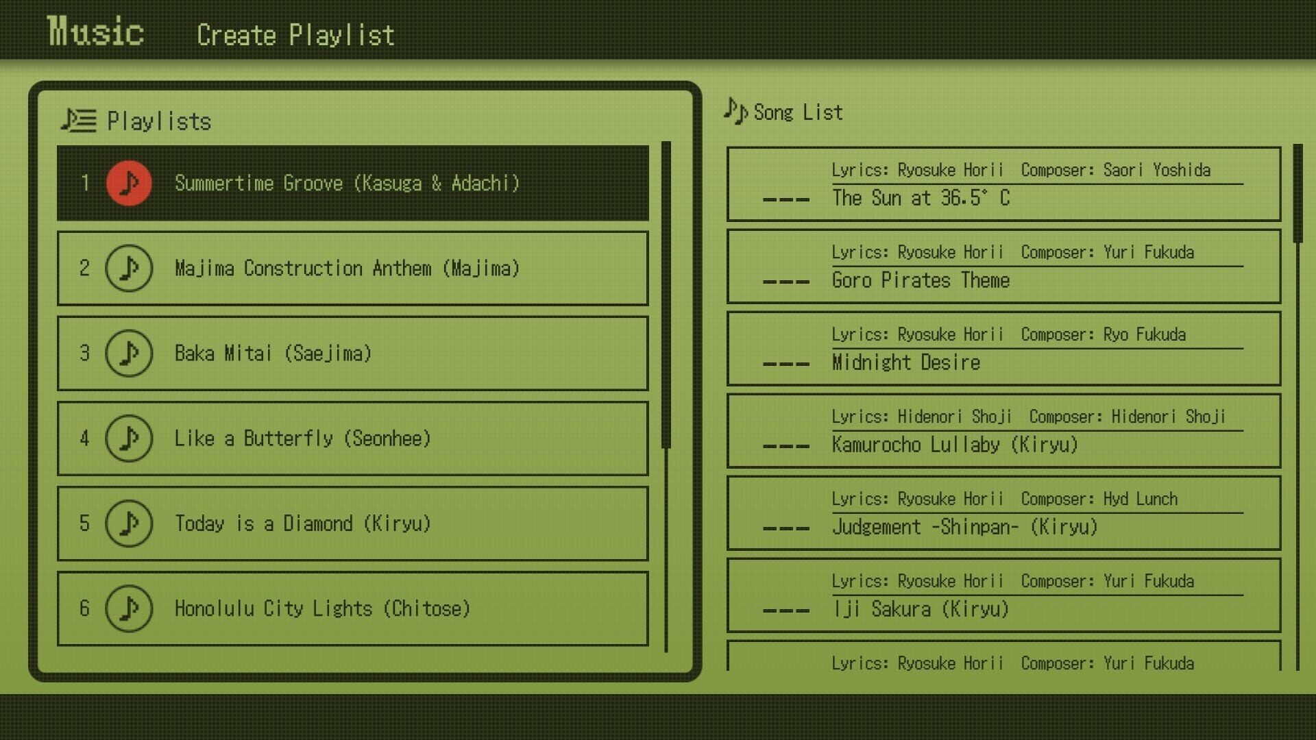 Yakuza Kiwami 3 & Dark Ties: Legendary BGM CD Pack screenshot
