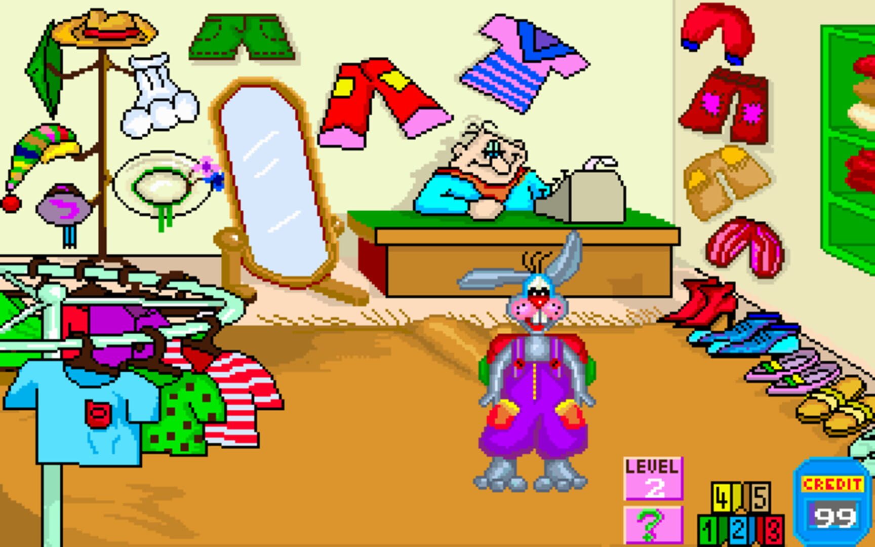 The Travels of Joe Rabbit in the Big City · 游戏截图