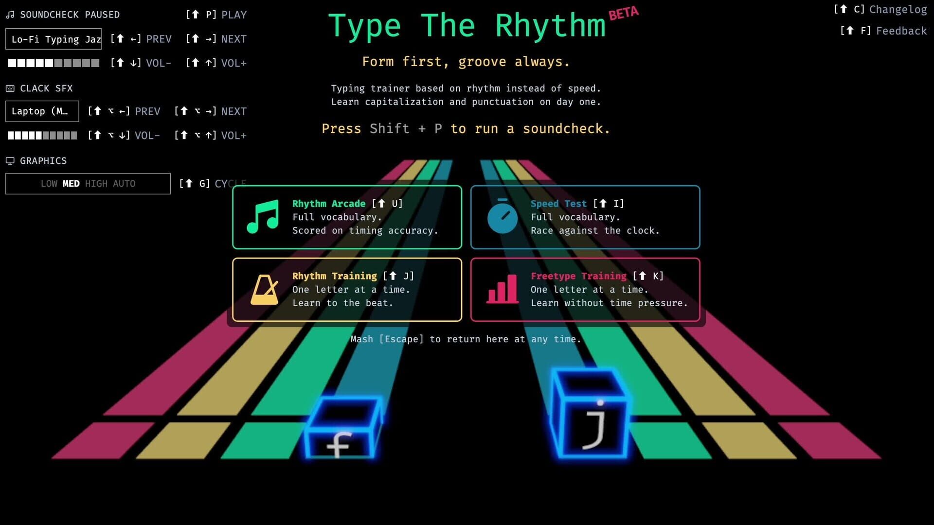Type the Rhythm