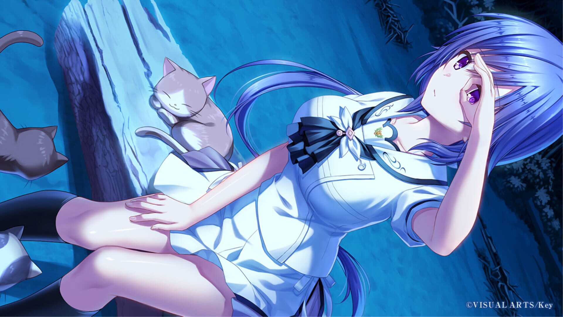 Summer Pockets Reflection Blue screenshot