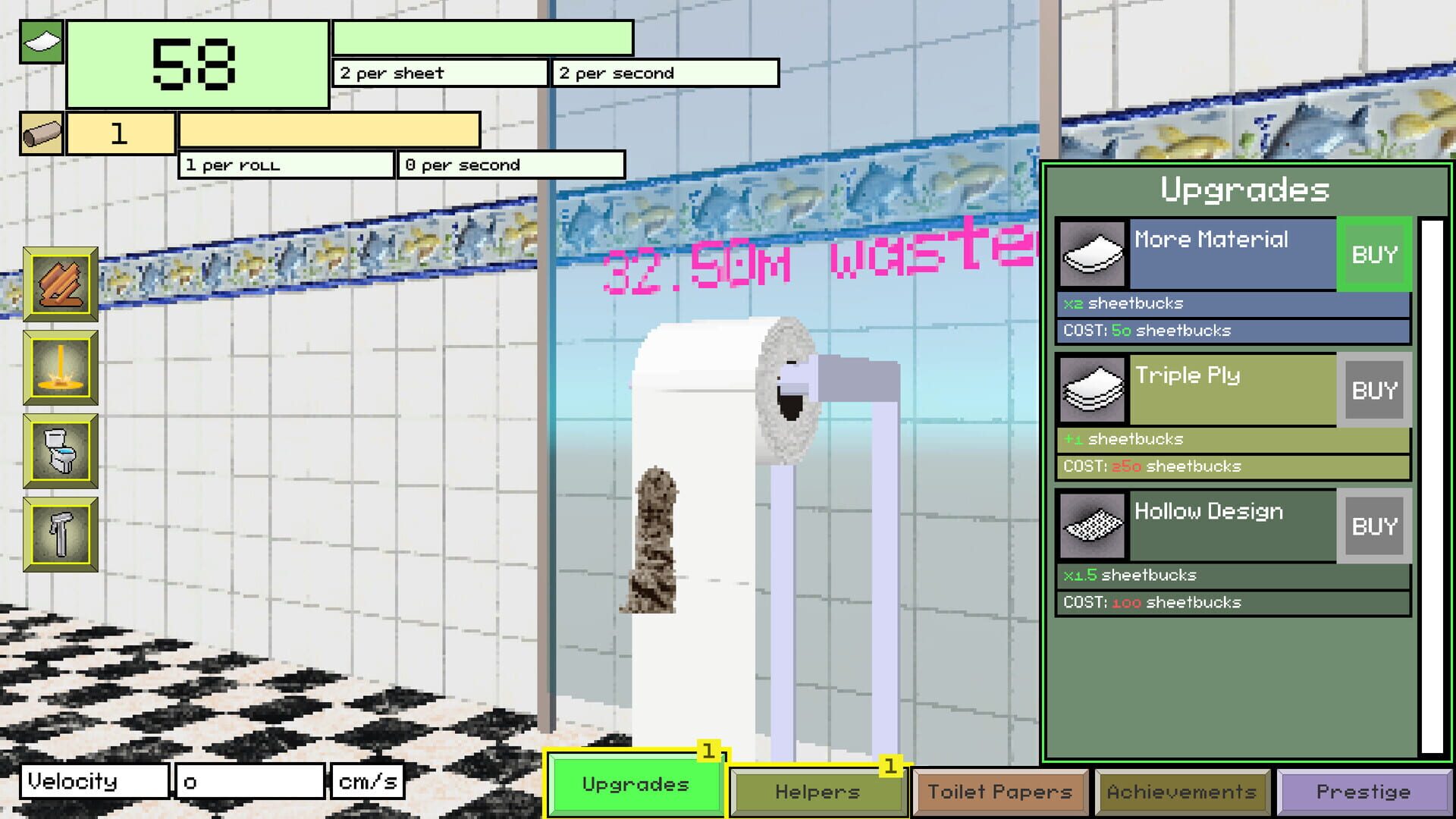 Toilet Paper Idle