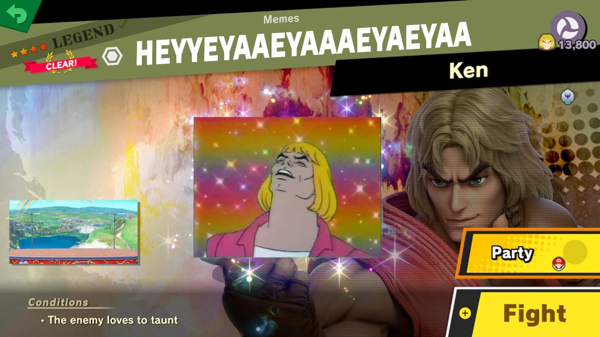 Super Smash Bros. Ultimate: World of Memes - Screenshot