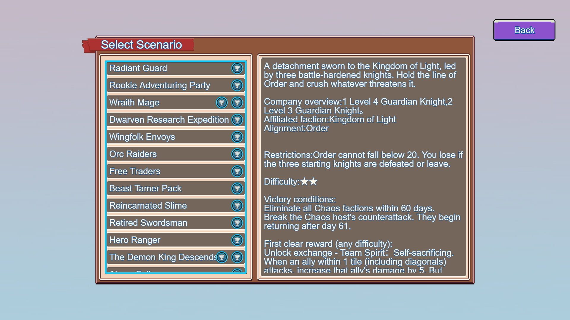 Fantasy Wars: Endless Heroes