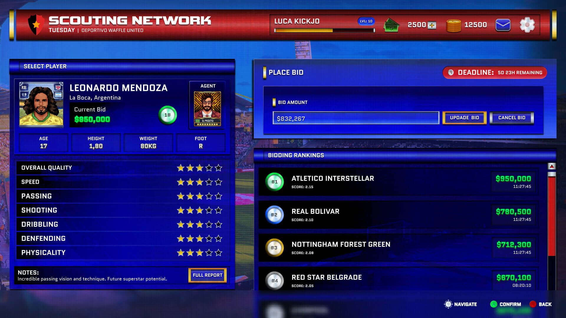 Pix Football Manager