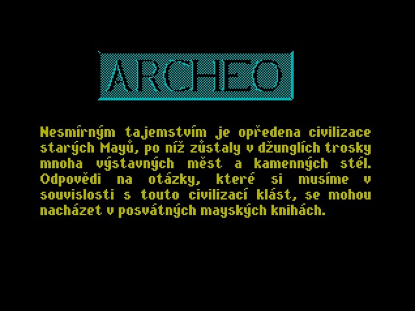 Archeo - Screenshot