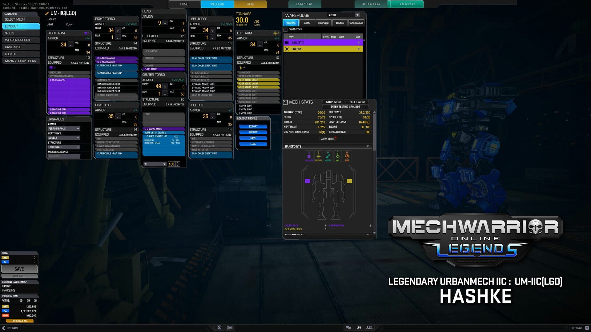 MechWarrior Online: Hashké and Abaddon Legendary Mech Pack