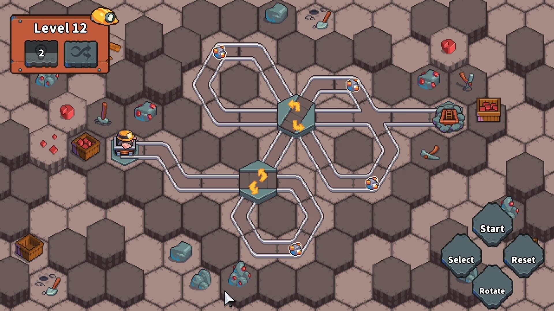 Mole Cart Mining screenshot