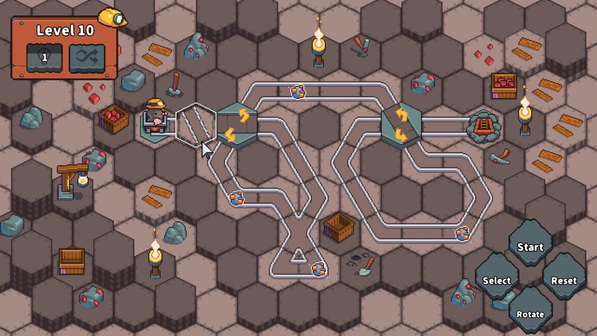 Mole Cart Mining screenshot