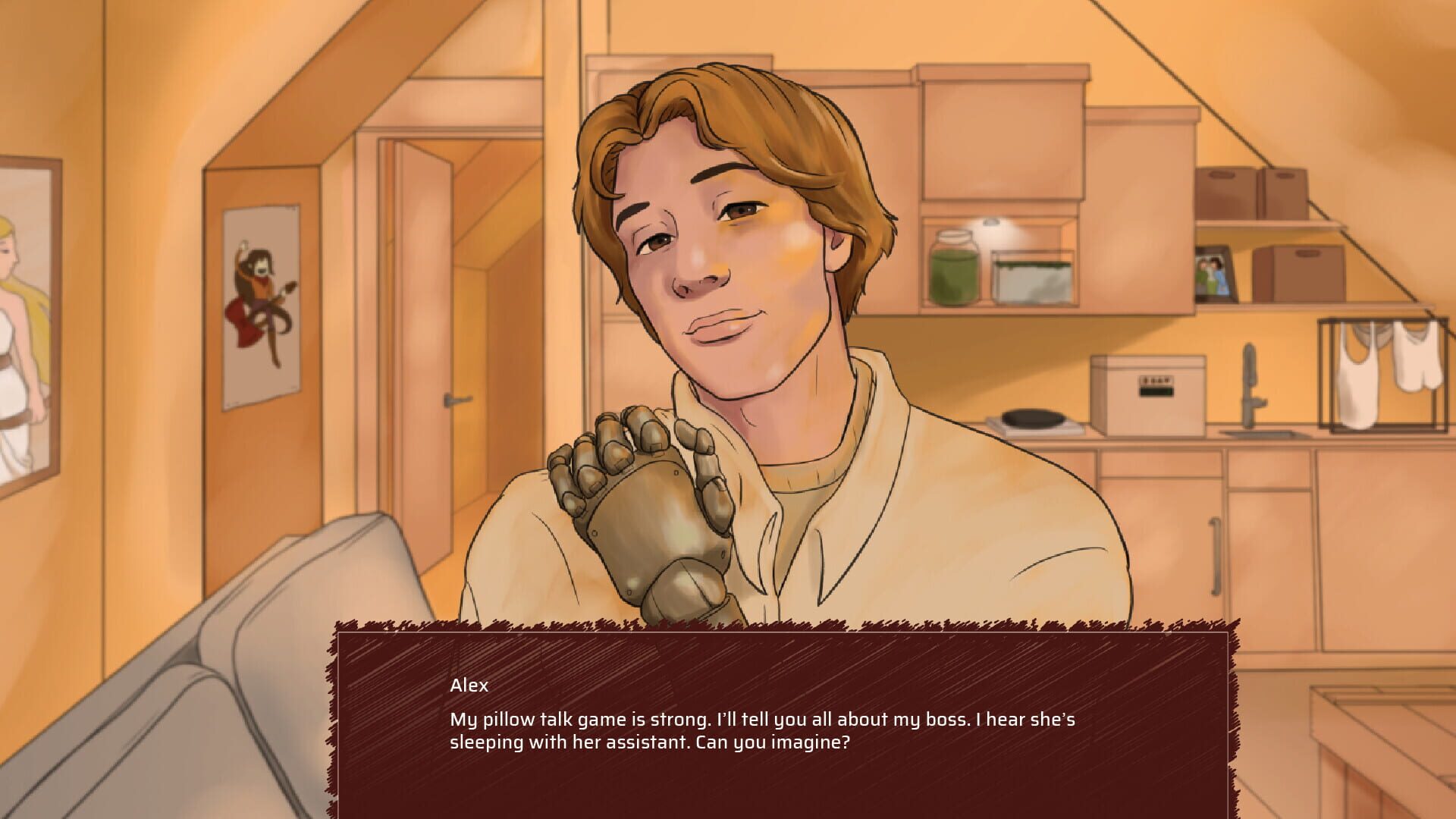 The Gilded Lady: Life and Love in a Cyborg Shop