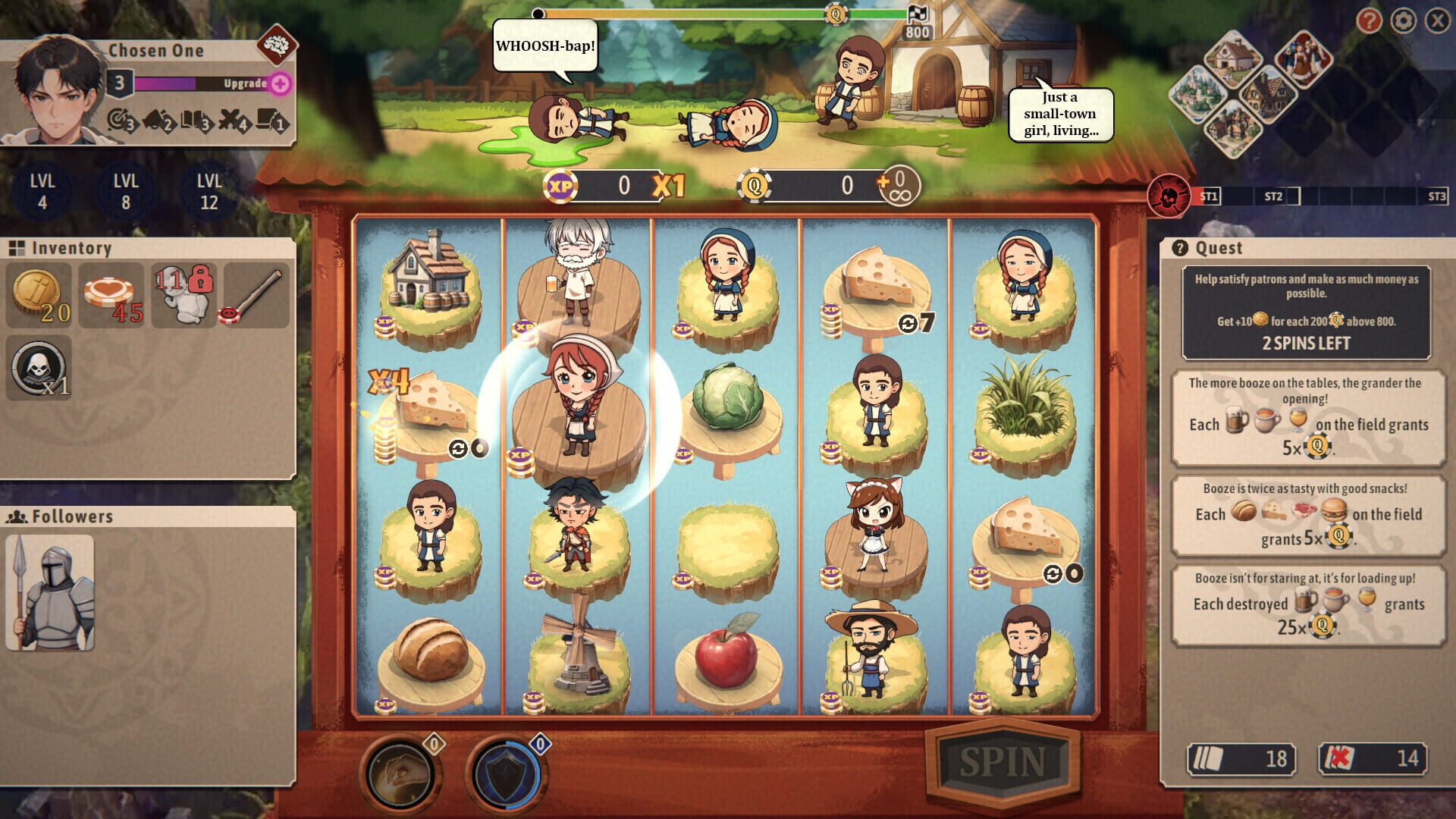 Re: Spin. Die. Repeat.