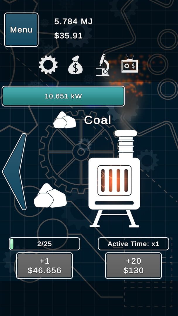 Idle Power - Screenshot