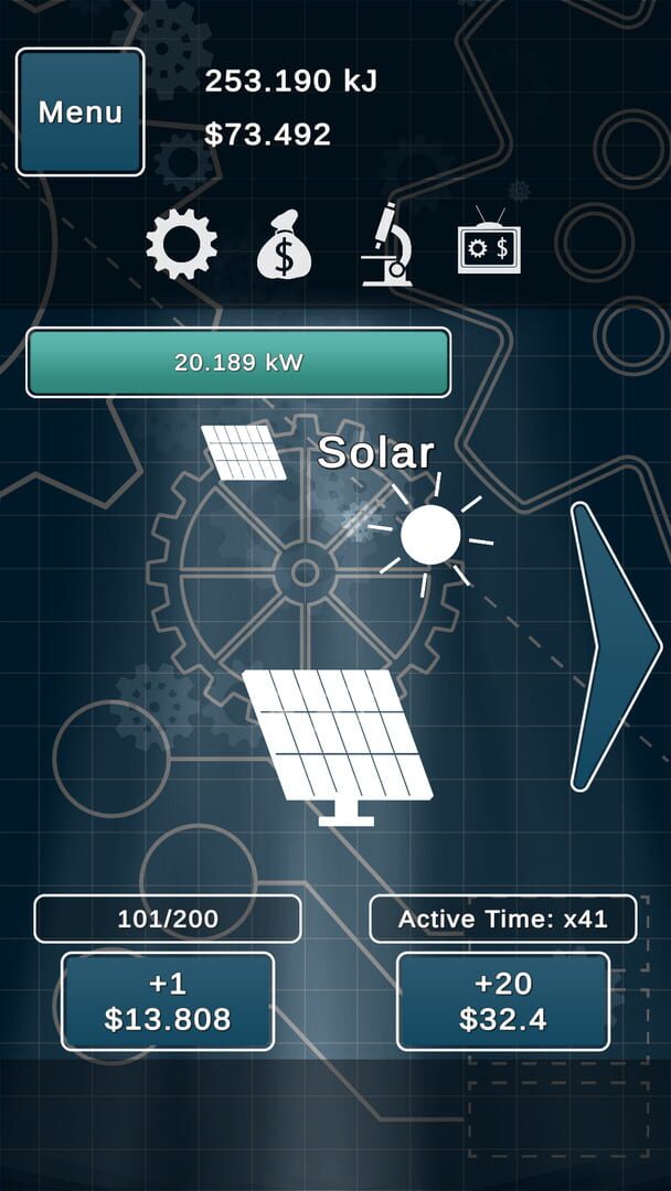 Idle Power - Screenshot