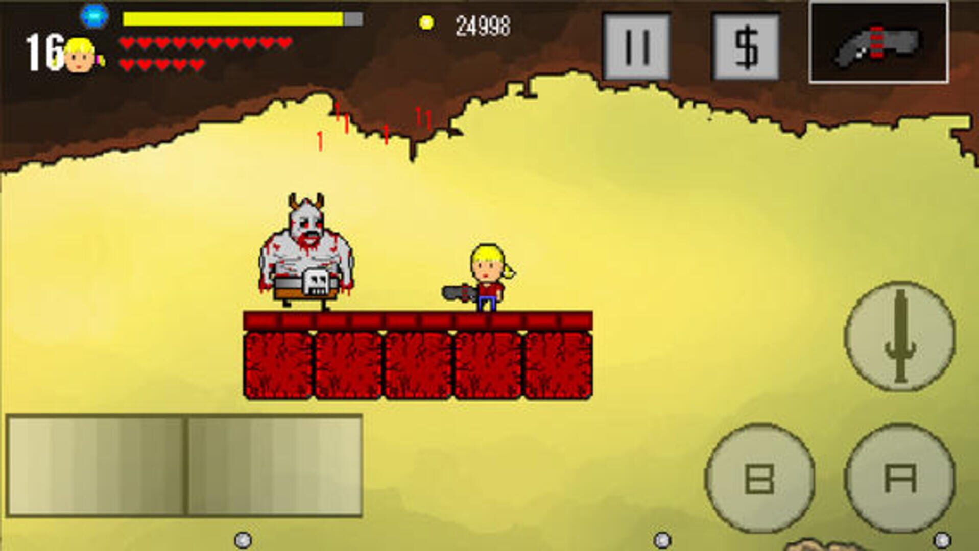 Cally's Caves - Screenshot
