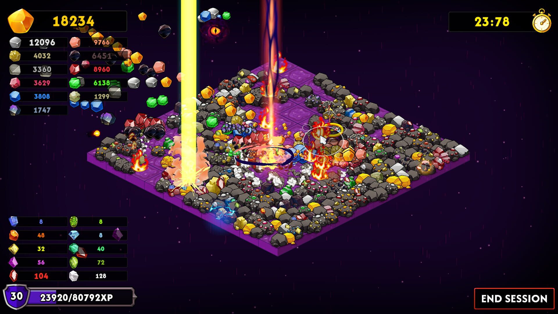 Keep on Mining!: Worlds