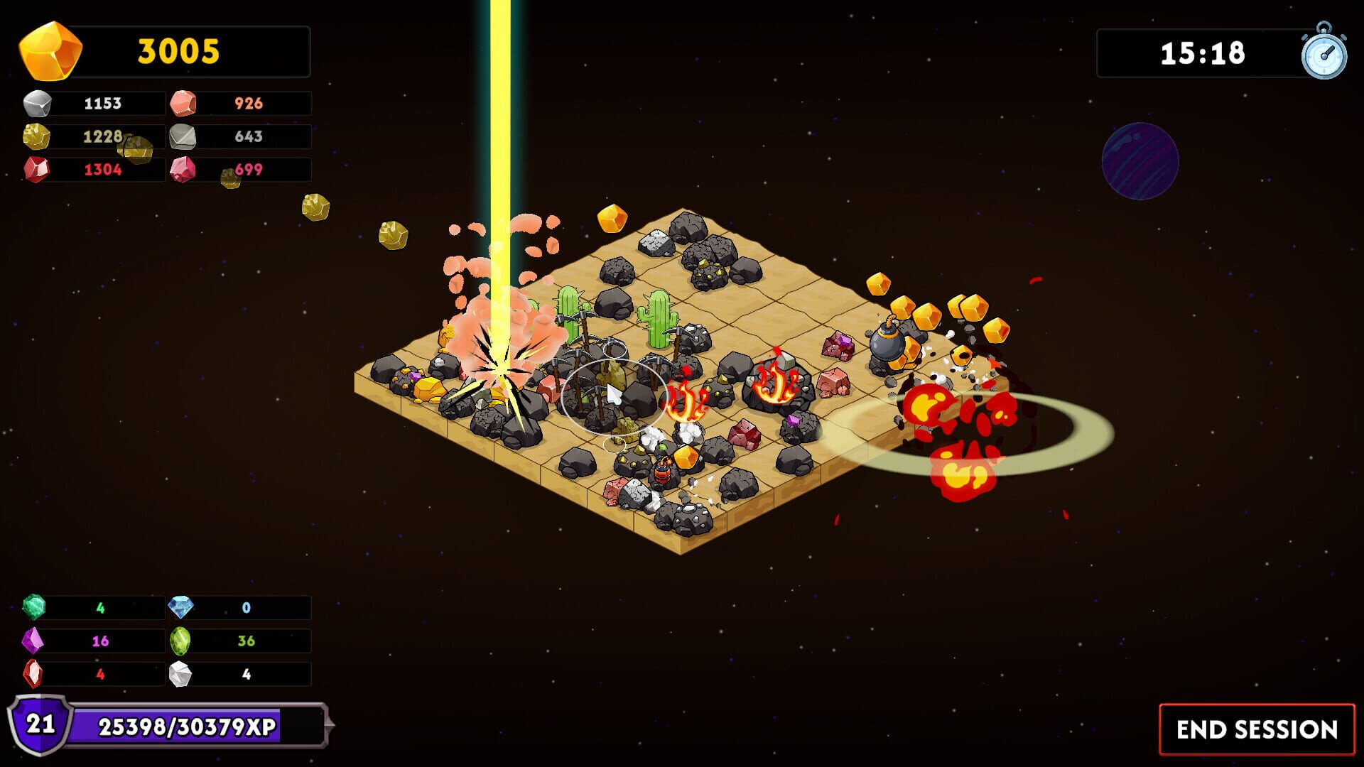 Keep on Mining!: Worlds