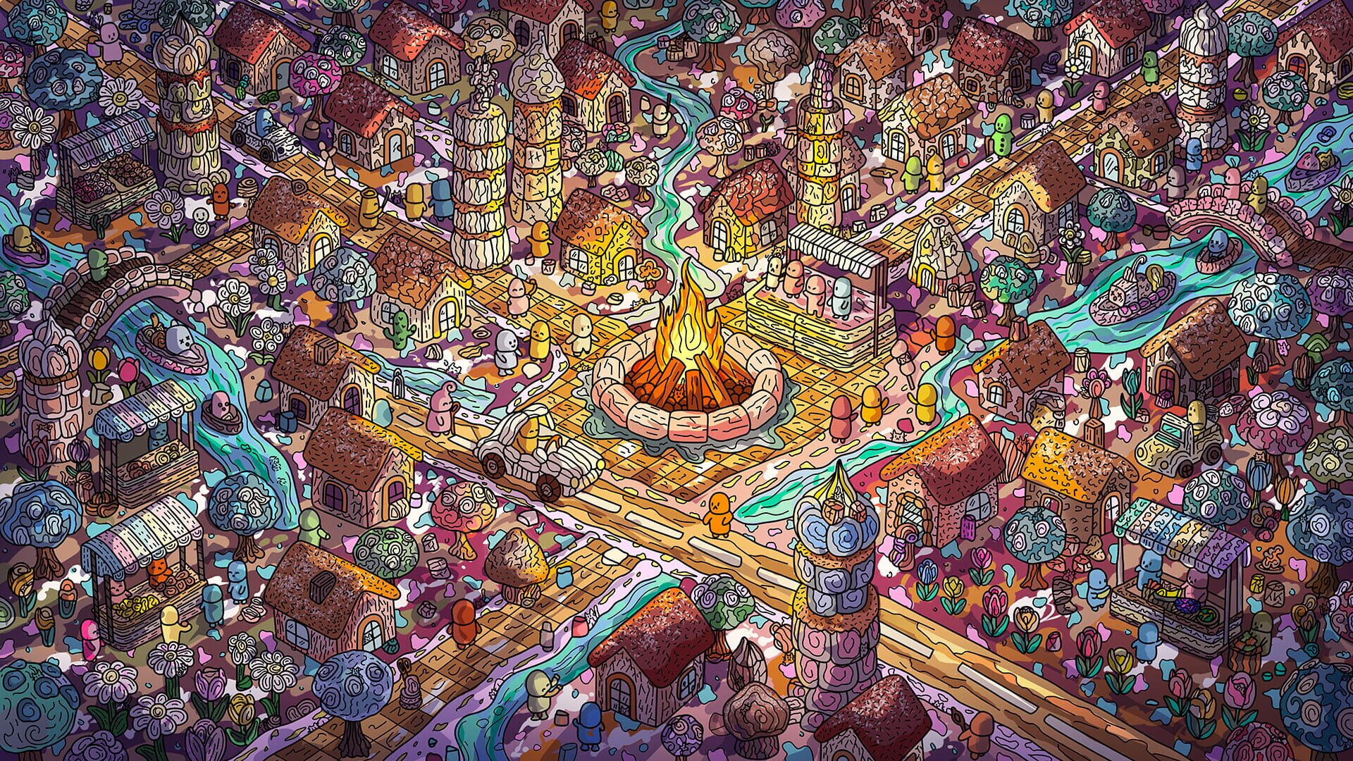 100 Marshmallow Cats