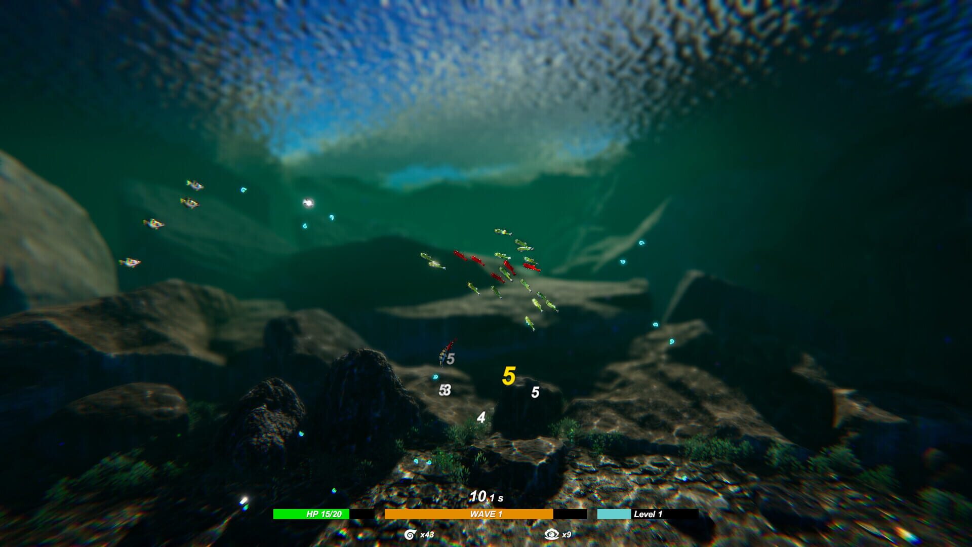 Fish Swarm: Within Inches - Screenshot