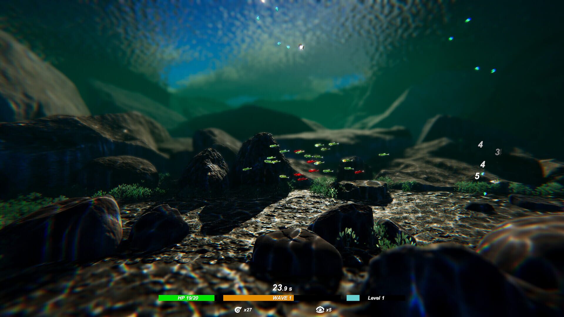 Fish Swarm: Within Inches - Screenshot