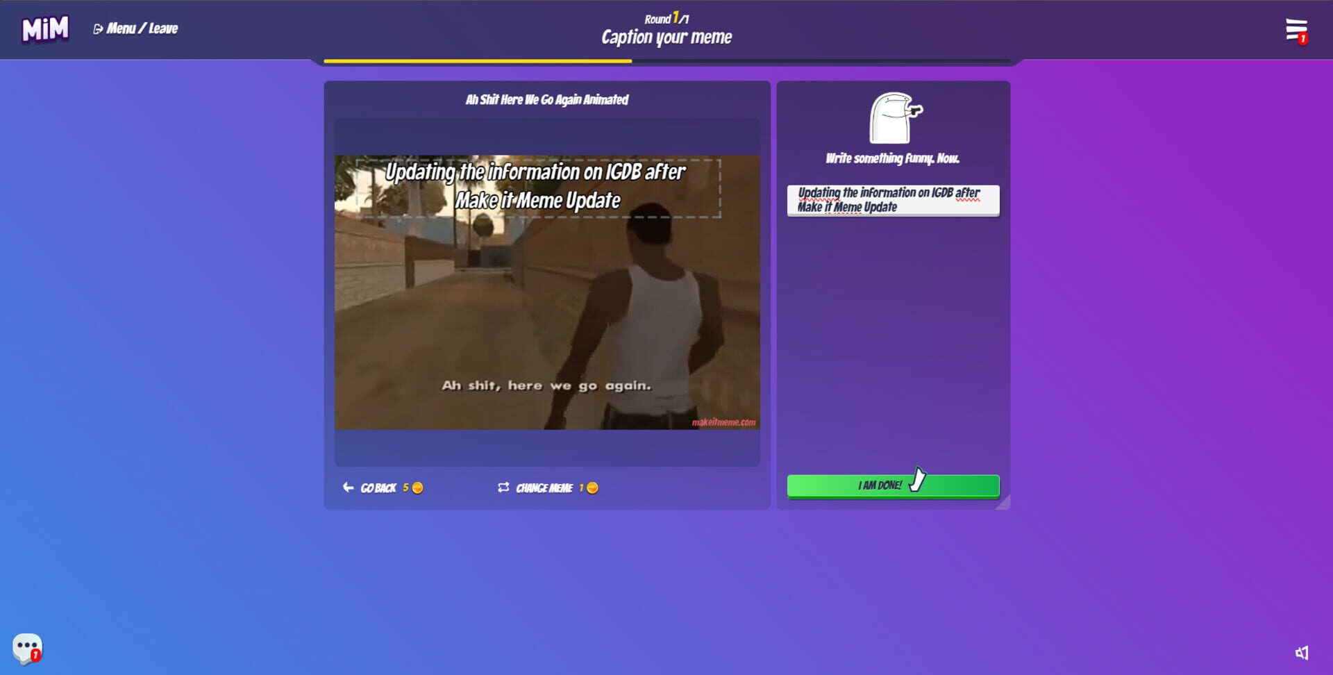 Make it Meme - Screenshot