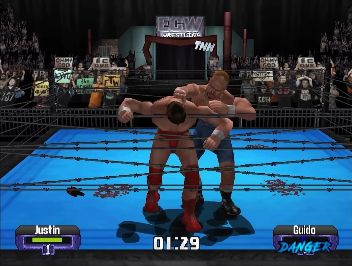 ECW: Born to be Wired - Screenshot