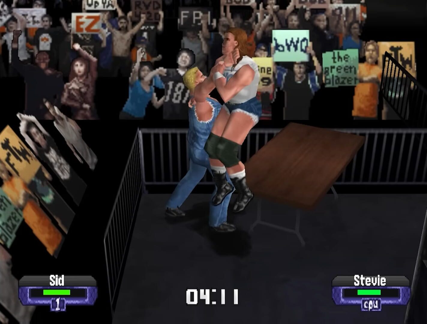 ECW: Born to be Wired - Screenshot