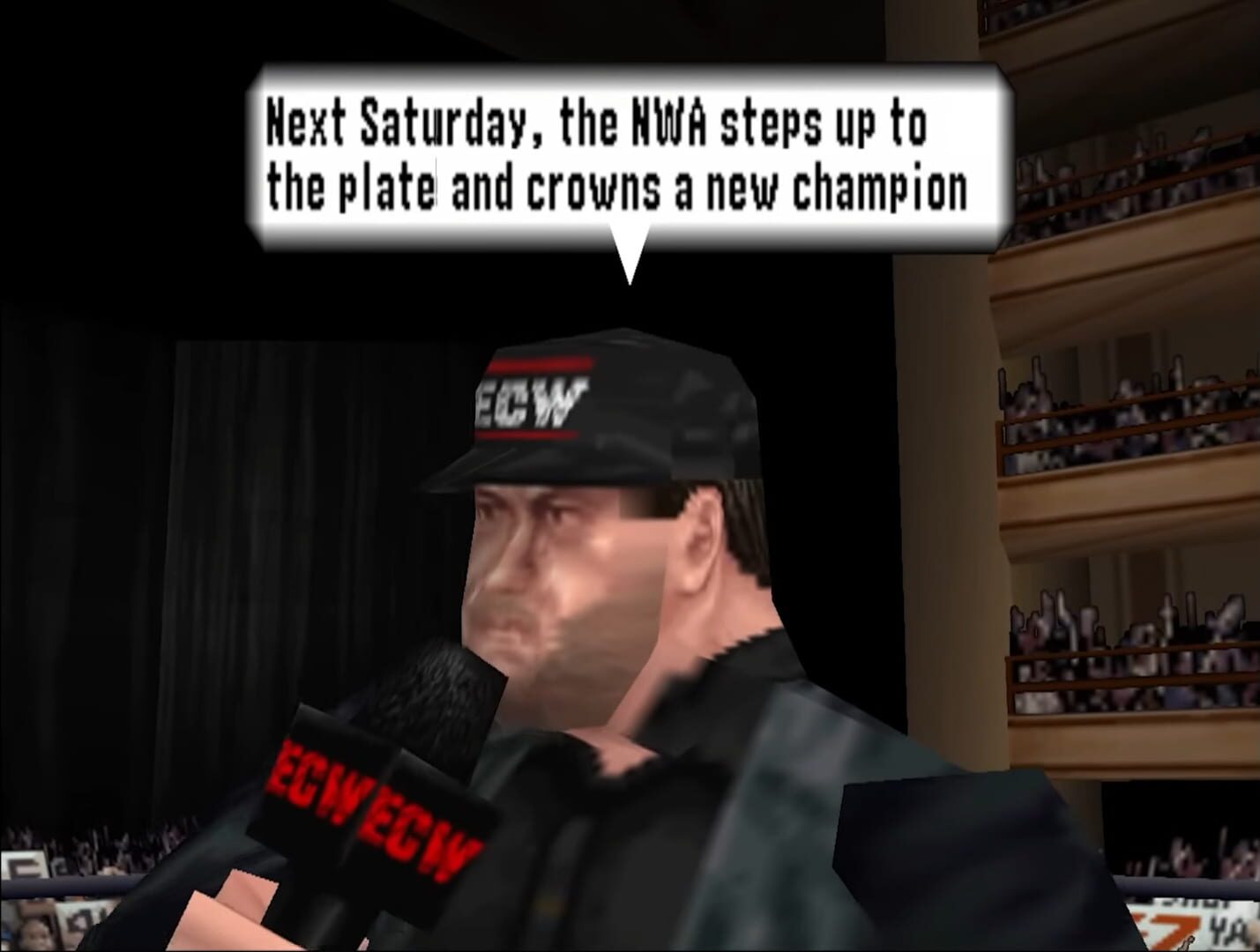ECW: Born to be Wired - Screenshot