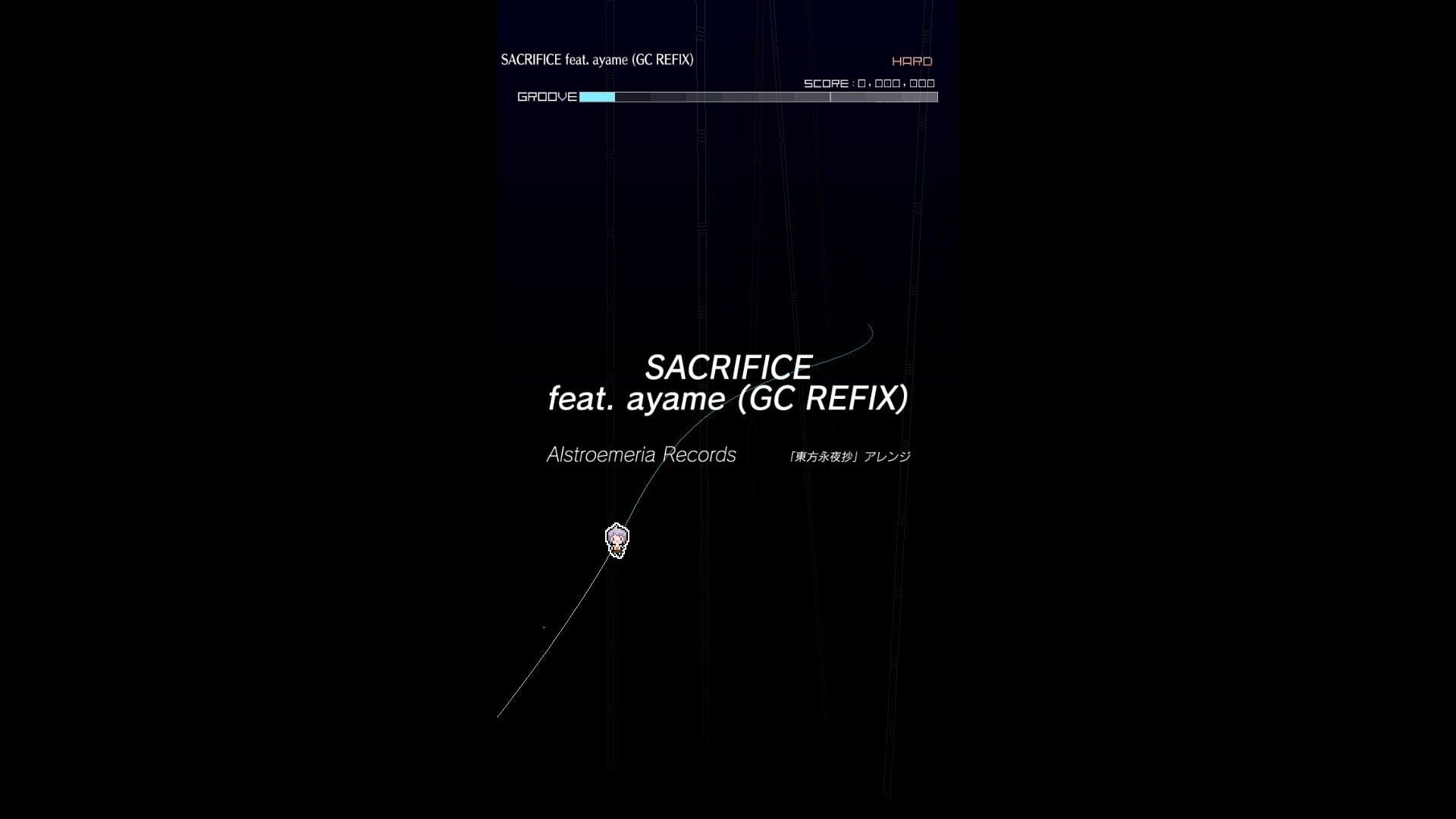 Groove Coaster: Sacrifice feat. Ayame (GC Refix) screenshot 1
