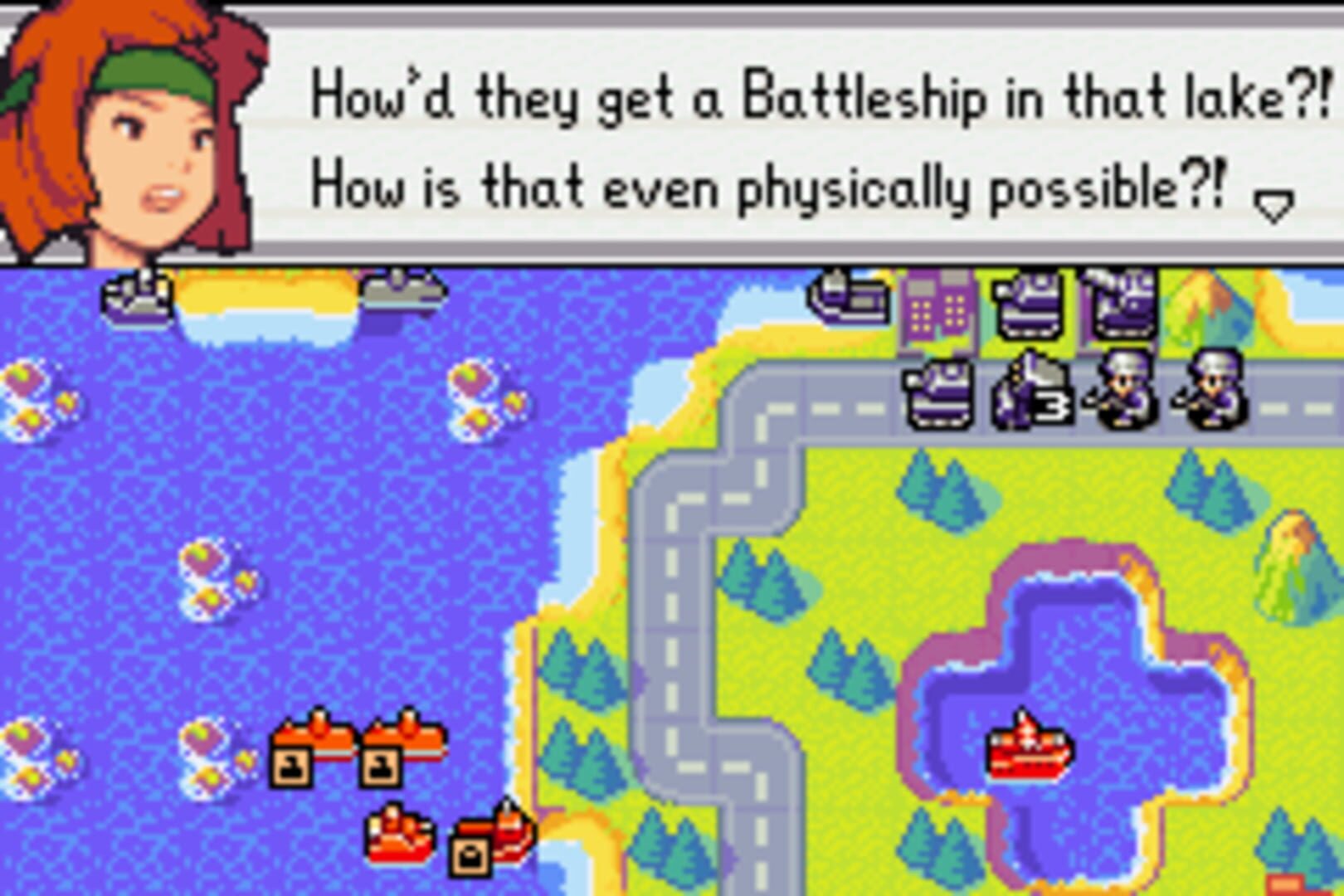 Advance Wars 2: Andy's Adventure · 游戏截图