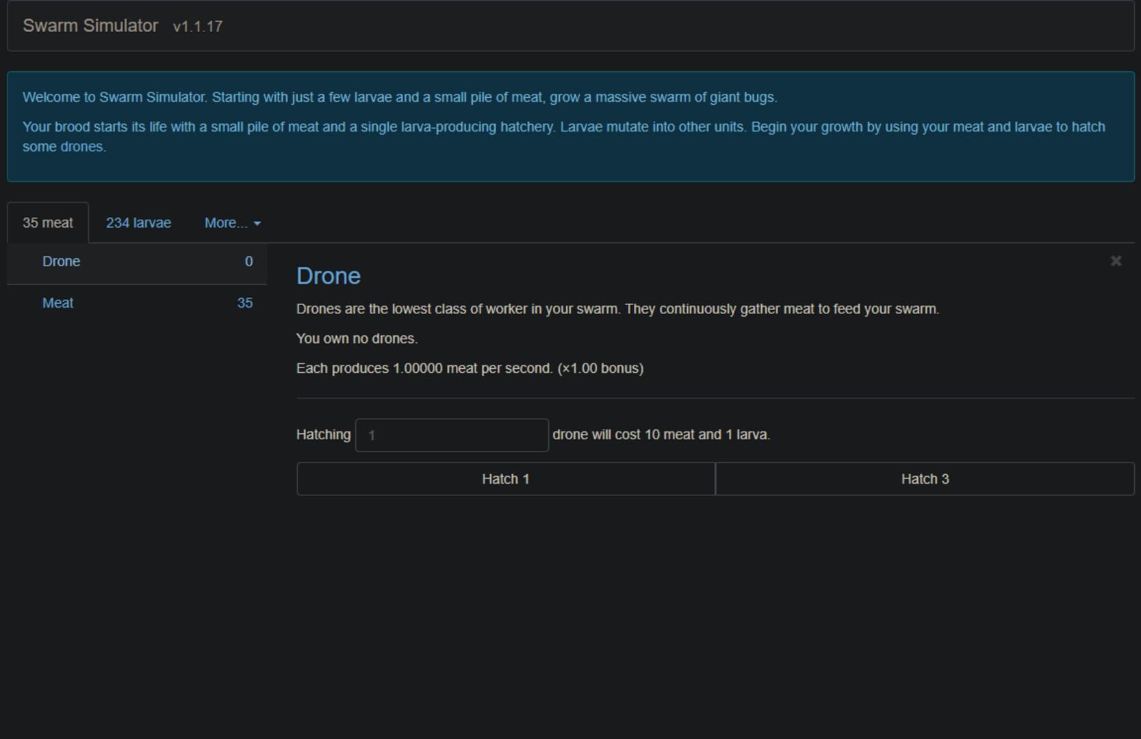 Swarm Simulator - Screenshot
