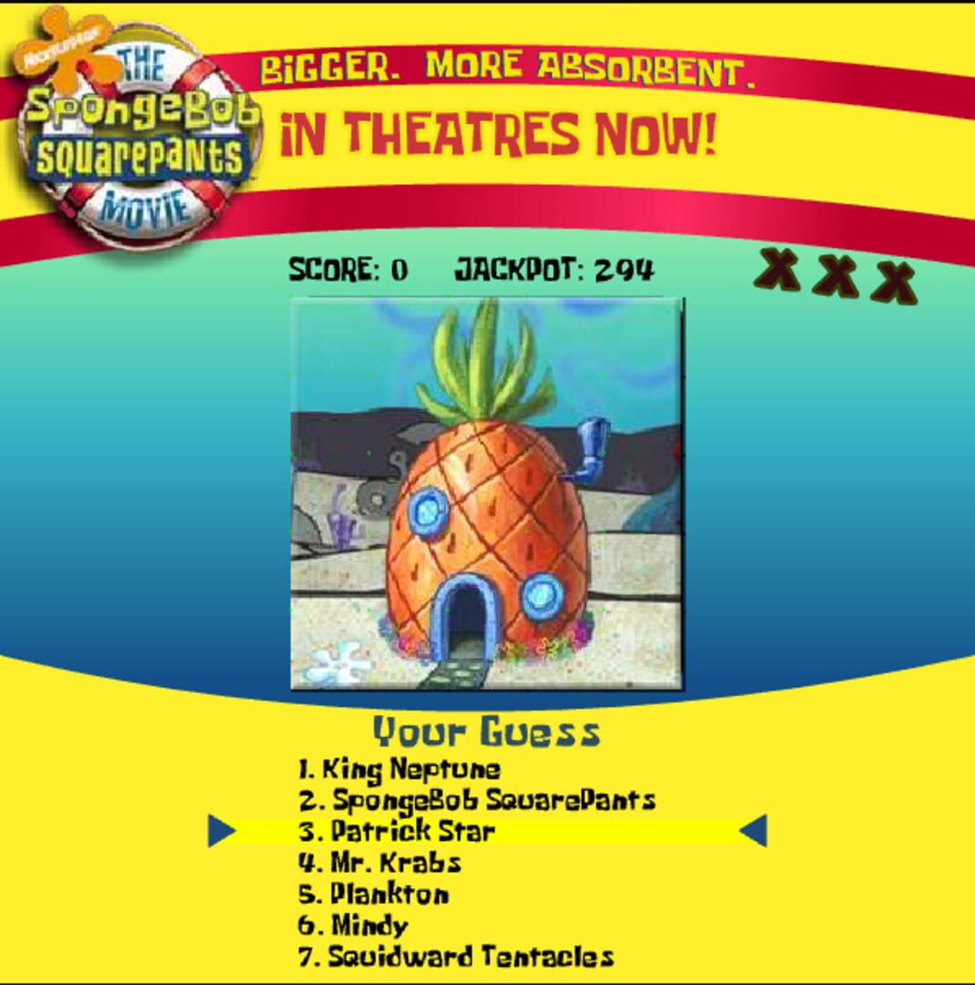 The SpongeBob SquarePants Movie: Revealing Image · 游戏截图