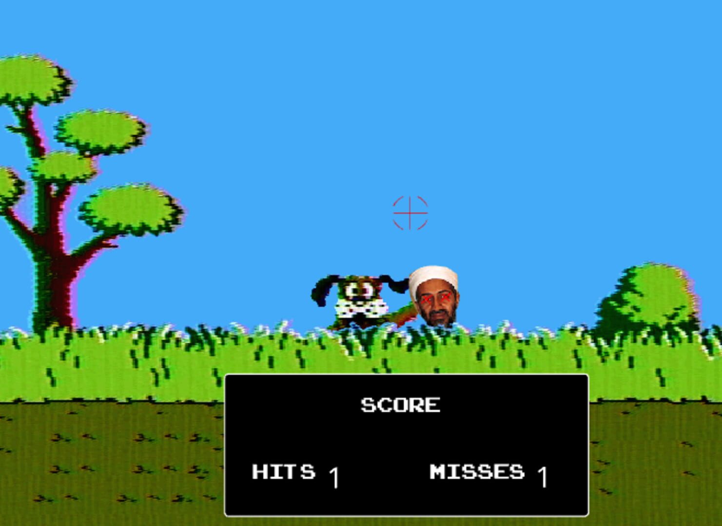 Bin Ladin Duck Hunt - Screenshot